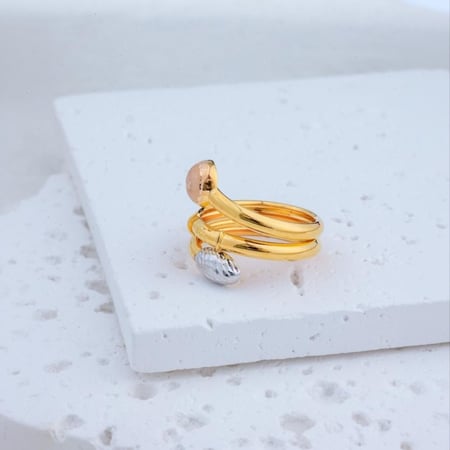 خاتم عيار 21 - 21k RING