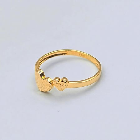 خاتم ذهب عيار 18 - 18K Gold Ring