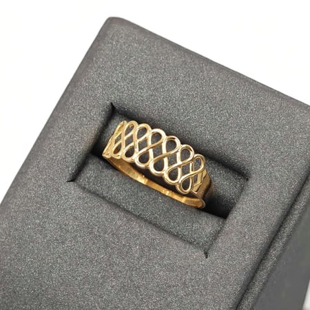 Ring 18k Gold -خاتم ذهب عيار 18