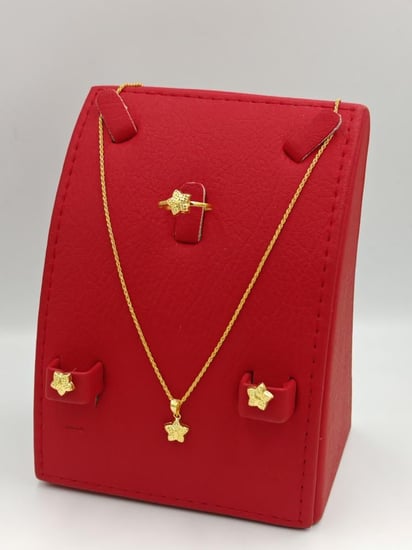 طقم ذهب عيار 21 Set 21k Gold