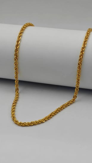 سلسال ذهب عيار 18 - 18K Gold Chain