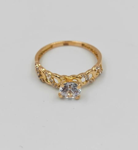 خاتم ذهب عيار18 - 18K Gold Ring