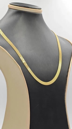 سلسال  عيار 18- 18k chain