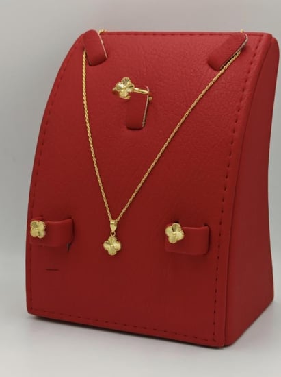 طقم ذهب عيار 21 - 21K Gold Set