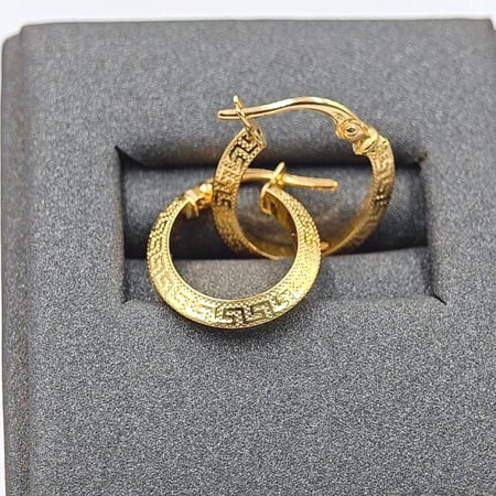 Earring 18K Gold - حلق عيار 18