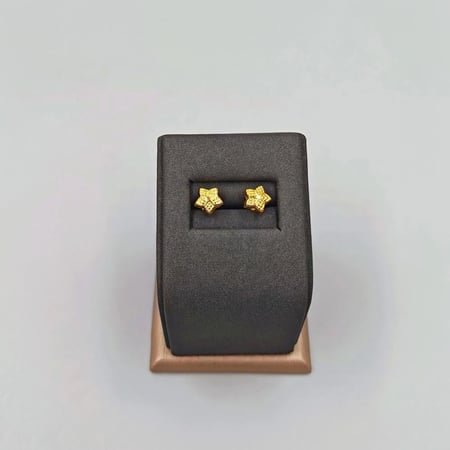 حلق ذهب عيار 21 - 21K Gold Earrings