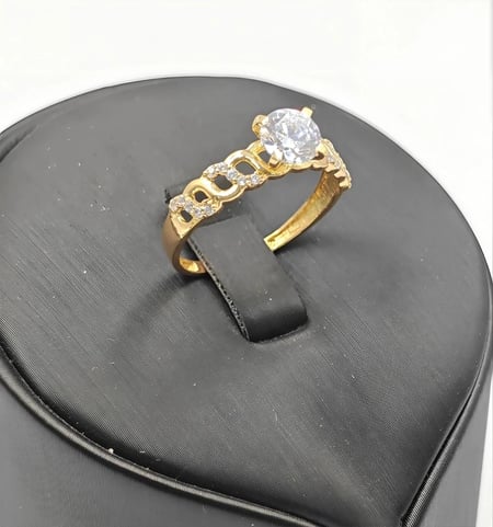 خاتم ذهب عيار18 - 18K Gold Ring