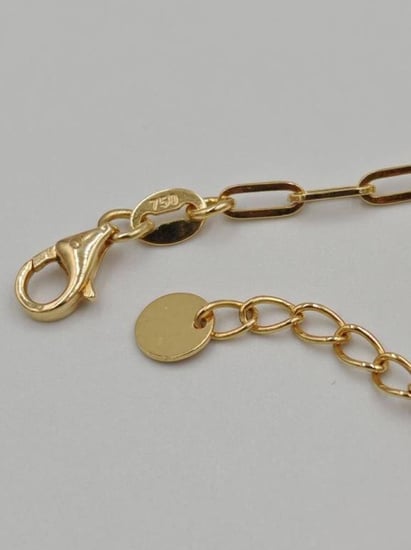 BRACELET 18K GOLD -إسوارة ذهب عيار 18
