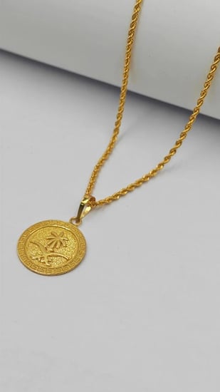 Necklace 18k Gold - عقد عيار 18