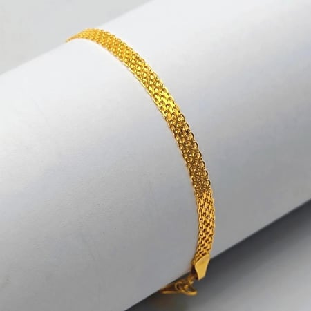Bracelet 18K Gold - إسوارة ذهب عيار 18