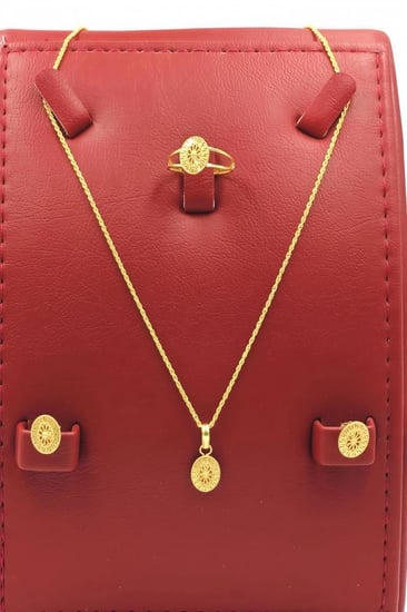 طقم ذهب عيار 21 - 21K Gold Set