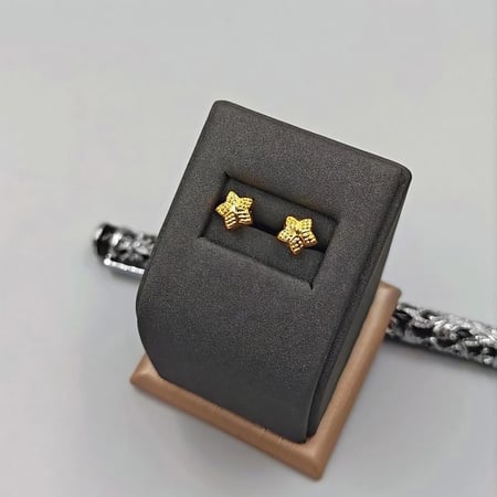 حلق ذهب عيار 21 - 21K Gold Earrings