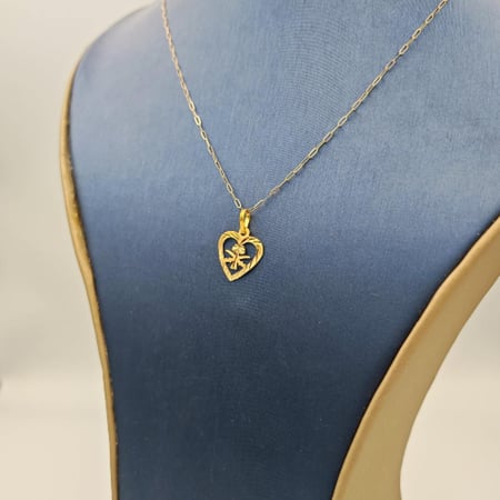 18k Necklace  - عقد ذهب عيار 18