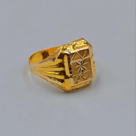خاتم عيار 18 - 18K Ring
