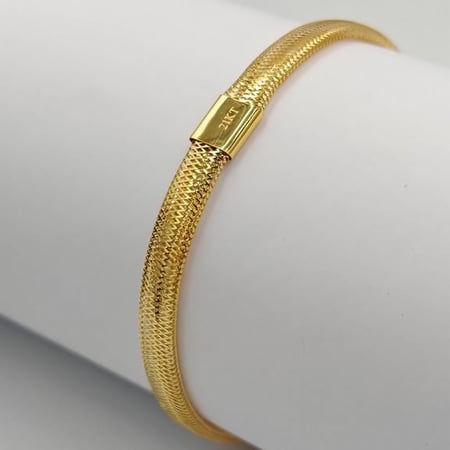 Stretch Bracelet 21K Gold