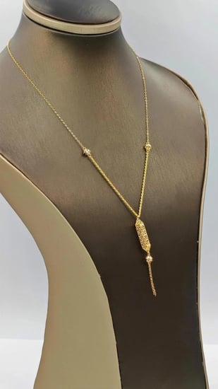 عقد ذهب عيار 21 - Necklace 21k