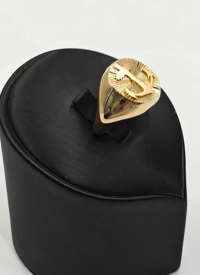 خاتم ذهب عيار - 18K Gold Ring