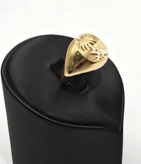 خاتم ذهب عيار - 18K Gold Ring