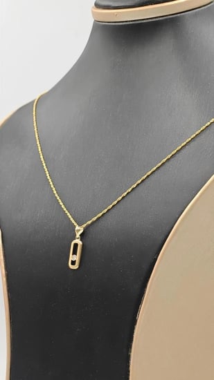 Necklace 18k Gold - عقد عيار 18