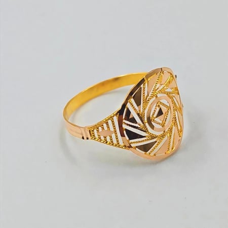 خاتم عيار 21 - 21K Gold Ring