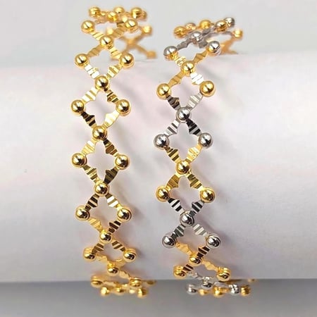 Tow in one Bracelet Ring 18k Gold