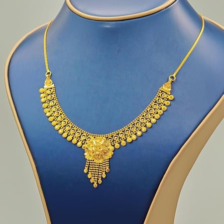 22k Gold Necklace - عقد ذهب عيار 22