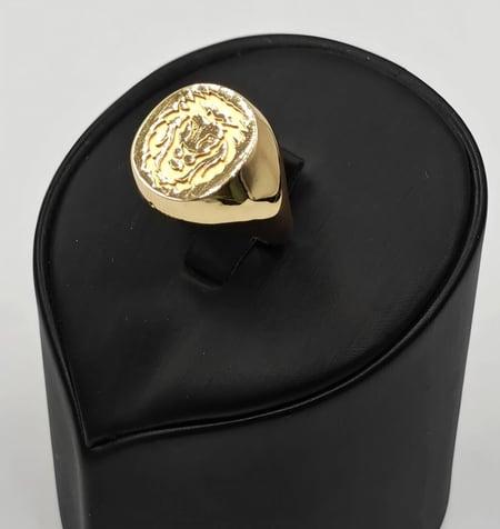 خاتم ذهب عيار - 18K Gold Ring
