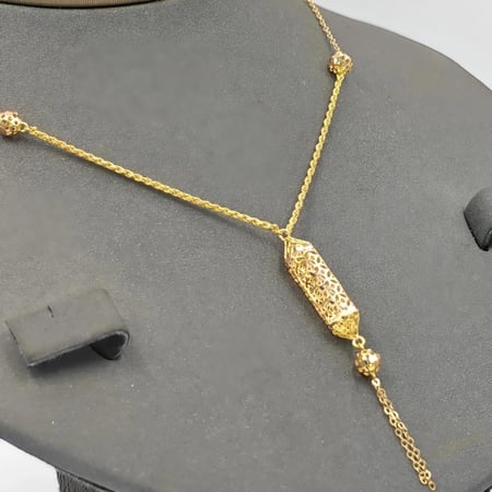 عقد ذهب عيار 21 - Necklace 21k
