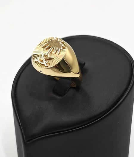 خاتم ذهب عيار - 18K Gold Ring