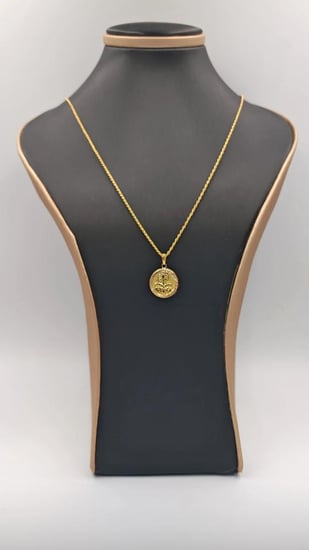 عقد ذهب عيار 21 - Necklace 21k