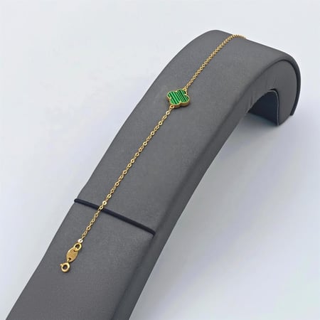اسوارة فانكليف عيار 18 - 18K Gold Van cleef Bracelet