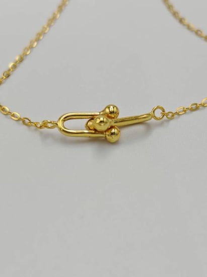 Tiffany Necklace 18K Gold - عقد ذهب تيفاني عيار 18