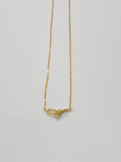 Tiffany Necklace 18K Gold - عقد ذهب تيفاني عيار 18