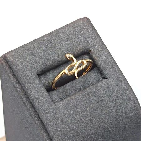 Ring 18k Gold -خاتم ذهب عيار 18