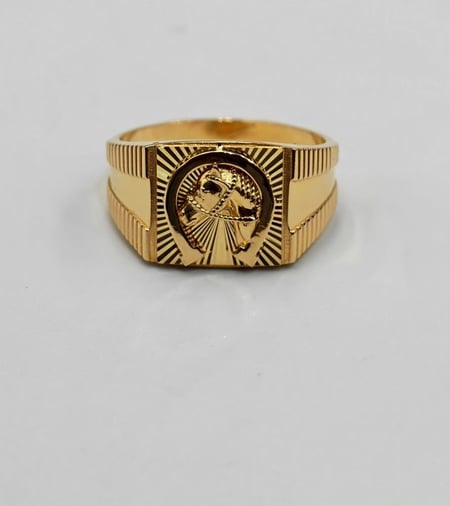خاتم ذهب عيار - 18K Gold Ring