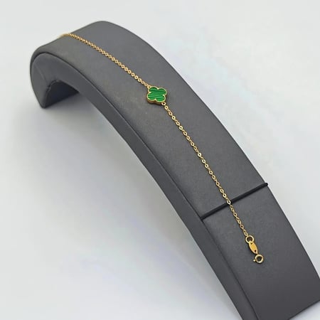 اسوارة فانكليف عيار 18 - 18K Gold Van cleef Bracelet