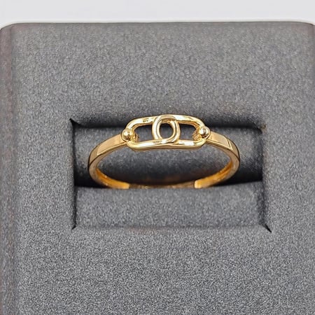 18K Gold Ring - خاتم ذهب عيار 18