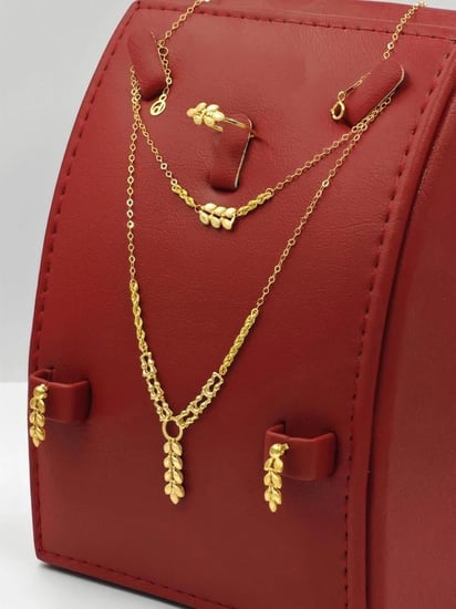 طقم ذهب عيار 21 - 21K Gold Set