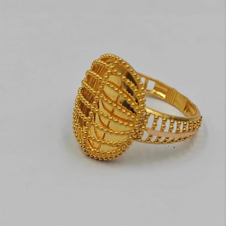 خاتم عيار21- 21K Ring