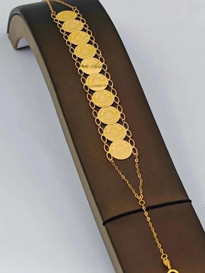 Bracelet 21K Gold - إسوارة عيار 21