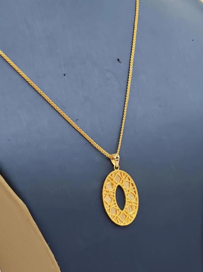 عقد ذهب عيار 21 2222- Necklace 21k