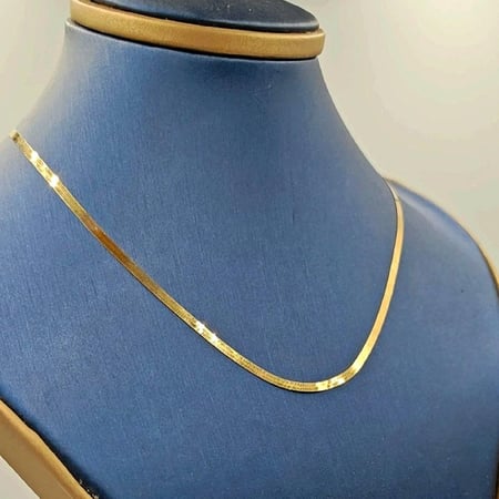 Flat Chain 18k - عقد ذهب عيار ١٨