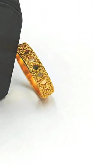 دبلة ذهب عيار 21 - 21K Ring