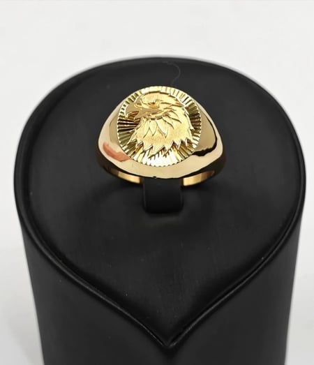 خاتم ذهب عيار - 18K Gold Ring