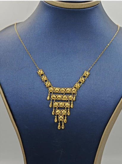 عقد ذهب عيار 21 - 21K Gold Necklace
