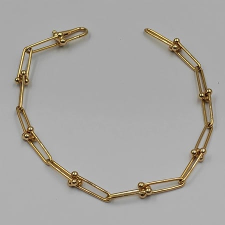 اسوارة ذهب عيار 18 - 18k Gold Bracelet