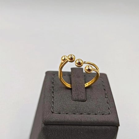 خاتم ذهب عيار 18 - Gold Ring 18K