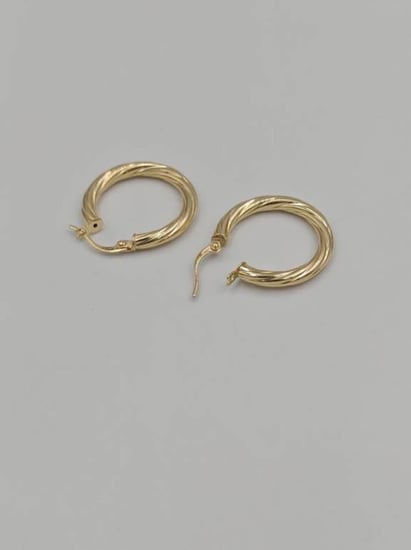 Earring 18K Gold - حلق ذهب عيار 18