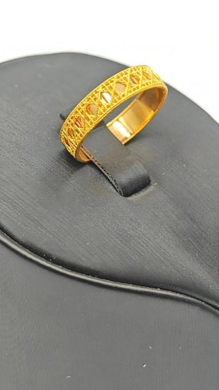 دبلة ذهب عيار 21 - 21K Ring