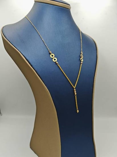 Necklace 21k Pure Gold - عقد ذهب عيار 21